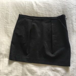 Elizabeth and James gray skirt